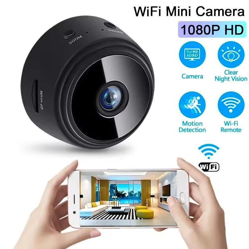 1Pc, Wireless Security Camera, 2.4Ghz Small Wifi Pet/Office/Home/Factory Security Camera, Remote Home Watching, Home Anytime, Anywhere, Wide Angle Range Electric Home Security IP Camera (Product without Memory Card)
